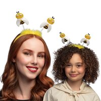 Diadeem Bijen - Tiara Honingbijtjes - Geel-Zwart