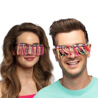 Festival Bril - Fringy - Jaren 60 & 70 Hippie - Volwassenen Festival Bril - Fringy - Jaren 60 & 70 Hippie - Volwassenen