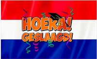 Vlag Geslaagd - Rood-Wit-Blauw - 90 x 150 cm Vlag Geslaagd - Rood-Wit-Blauw - 90 x 150 cm