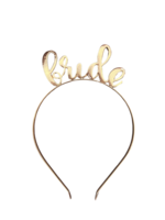 Diadeem Vrijgezellen Feest - Bride - Rosé Goud Diadeem Vrijgezellen Feest - Bride - Rosé Goud