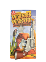 Cowboy Pistool - Met Sheriff Ster Zilver - Plastic Cowboy Pistool - Met Sheriff Ster Zilver - Plastic