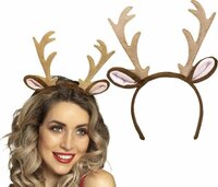 Rendier Tiara - Diadeem Dieren - Kerst 