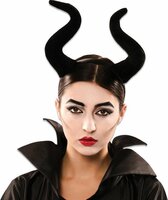 Diadeem Maleficent Hoorns - Duivel Hoorntjes Zwart - Halloween Diadeem Maleficent Hoorns - Duivel Hoorntjes Zwart - Halloween