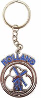Sleutelhanger - Mono Spinning - Holland - Molen Blauw