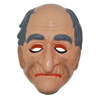 Abraham Masker - Plastic - Oude Man Abraham Masker - Plastic - Oude Man