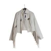Tweedekans - Nieuw - Festival Franjes Jas - Wit - Dames - Maat 36