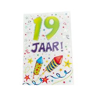 Verjaardagskaart - That Funny Age - 19 jaar - met Envelop