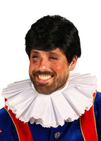 Pietenpruik Pietro donkerbruine gloed