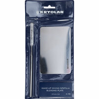 Kryolan - Spatula en Plate Set - Make-Up Mixing