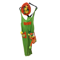 Tweedehands - Gedragen - Groen tuinpak - Maat M