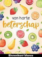 Wenskaart XL - Van Harte Beterschap - Met Envelop Wenskaart XL - Van Harte Beterschap - Met Envelop