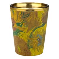 Shotglas - Zonnebloemen van Gogh - Goudfolie