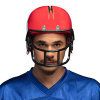 American Football Helm Rood - Volwassenen