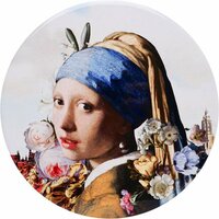 Pannenonderzetter - Meisje met Parel - 18 cm