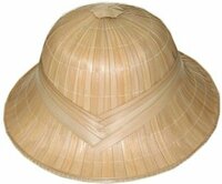 Tropenhelm - Safari Jungle Helm - Tropisch Regenwoud - Stro - Volwassenen