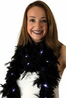 Boa Veren Zwart - LED Verlichting - 180 cm - 50 gram