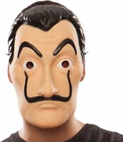 La Casa de Papel Masker - Bankovervaller Dali - Plastic - Volwassenen