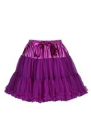 Petticoat Cabaret - met Strik - Paars - Volwassenen