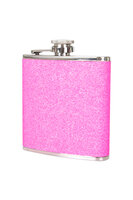 Drinkfles Roze - Sterk Drank Houder - Glitter Steentjes - 150 ml