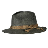 Tirolerhoed Oktoberfest - Prosit - Wolvilt - Grijs