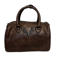 Dirndl Tasje Wiesn - Oktoberfest Tas Donkerbruin - Dames