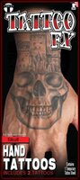 Plak Tattoo - Hand Tattoo - Skull
