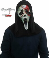 Scream Masker Diamanten Met Bloed - Scream Met Kap Licentie