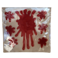 Raamsticker Gel Bloed - Hangdecoratie Sticker