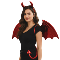 Duivel Set Halloween - 3-delig Rood - Kinderen en Volwassenen