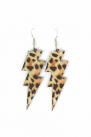 Oorbellen Panter Print - Foute Party Oorbellen Panter Print - Foute Party