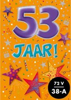 Verjaardagskaart - That Funny Age - 53 jaar - met Envelop