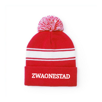 Huusse - Zwaonestad Muts Huissen - Rood-Wit