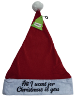Kerstmuts - All I Want For Christmas Is You - Rood
