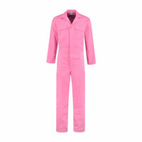 Overall Lichtroze - Jumpsuit Polyester Katoen - Volwassenen