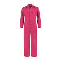 Overall Fuchsia - Jumpsuit Polyester Katoen - Volwassenen