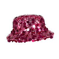Bucket Hat Pailletten - Roze - Volwassenen
