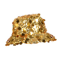 Bucket Hat Pailletten - Goud - Volwassenen