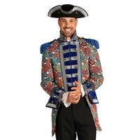 Thetru Carnavalsjas Heren - Rustic Flower - Blauw