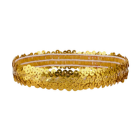 Pailletten Haarband - Goud