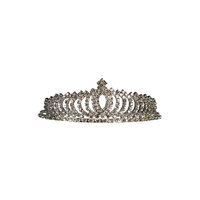 Luxe Diadeem Strass - Zilver - Volwassenen