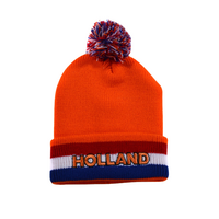 Oranje Muts Met Pluim Holland