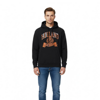Holland Hooded Sweatshirt Zwart
