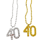 Ketting 40 Jaar - Verjaardag 40 - Assorti