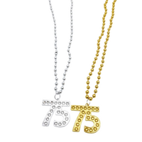 Ketting 75 Jaar - Verjaardag 75 - Assorti