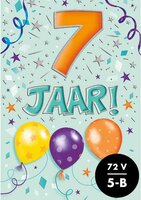 Verjaardagskaart - That Funny Age - 7 jaar - met Envelop