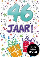 Verjaardagskaart - That Funny Age - 46 jaar - met Envelop