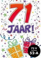 Verjaardagskaart - That Funny Age - 71 jaar - met Envelop