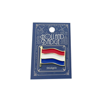 Airborne Pin - Vlag Nederland - Rood-wit-blauw 