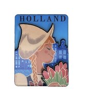 Koelkastmagneet - Magneet Holland 3D - Boerin - Robin Ruth