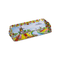 Dienblad - Melamine - Village Holland Tulpenveld - 30 x 15 cm